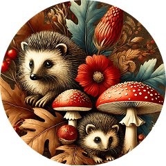 "Forest Friends"-Sticker