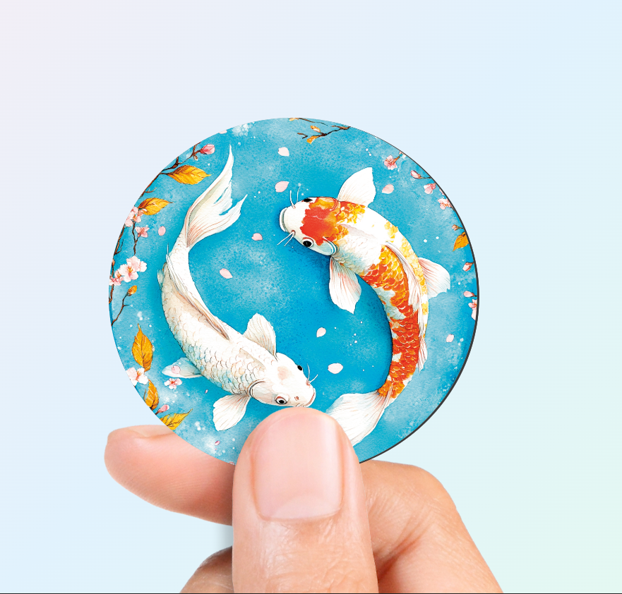 "My Koi"- Magnet