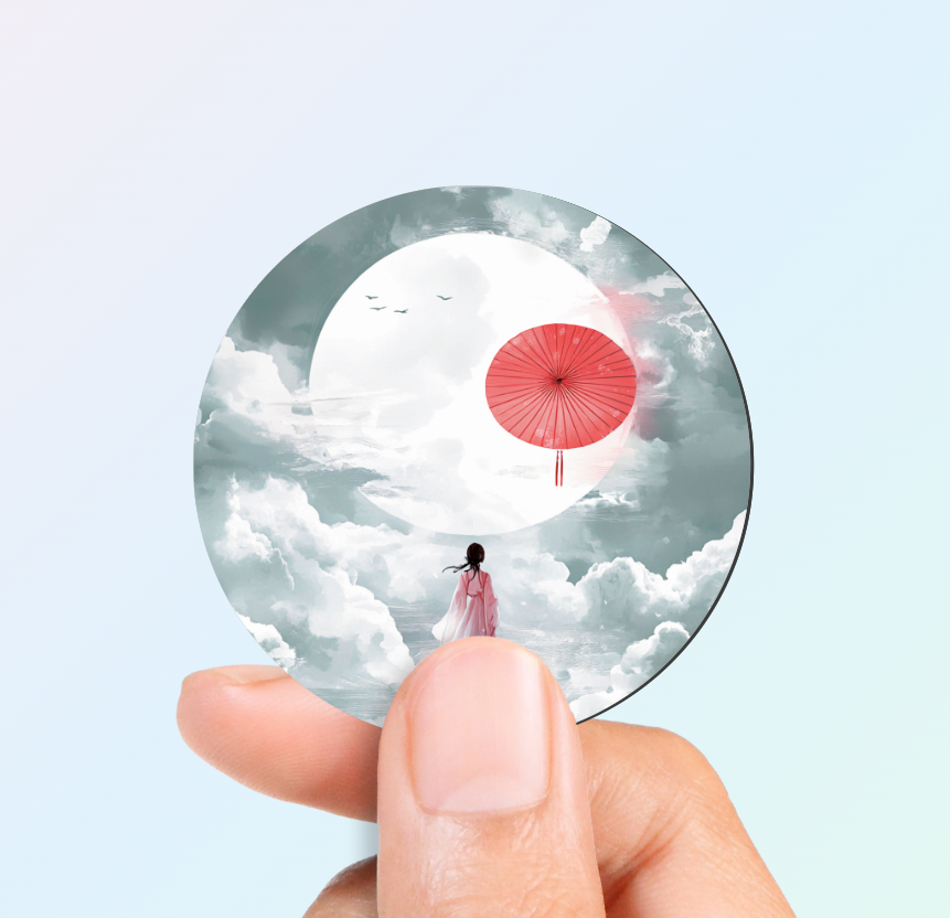 "Moon and I" -Magnet