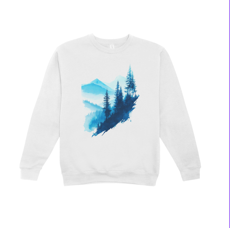 "Misty Pines"- sweatshirt Women's